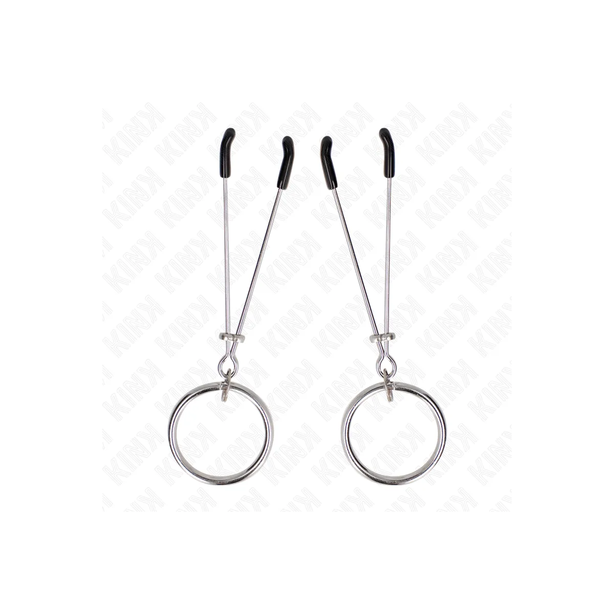 Dünne Nippelklemmen mit O-Ring 7 cm von Kink Nipple Grip | Fesselliebe.de