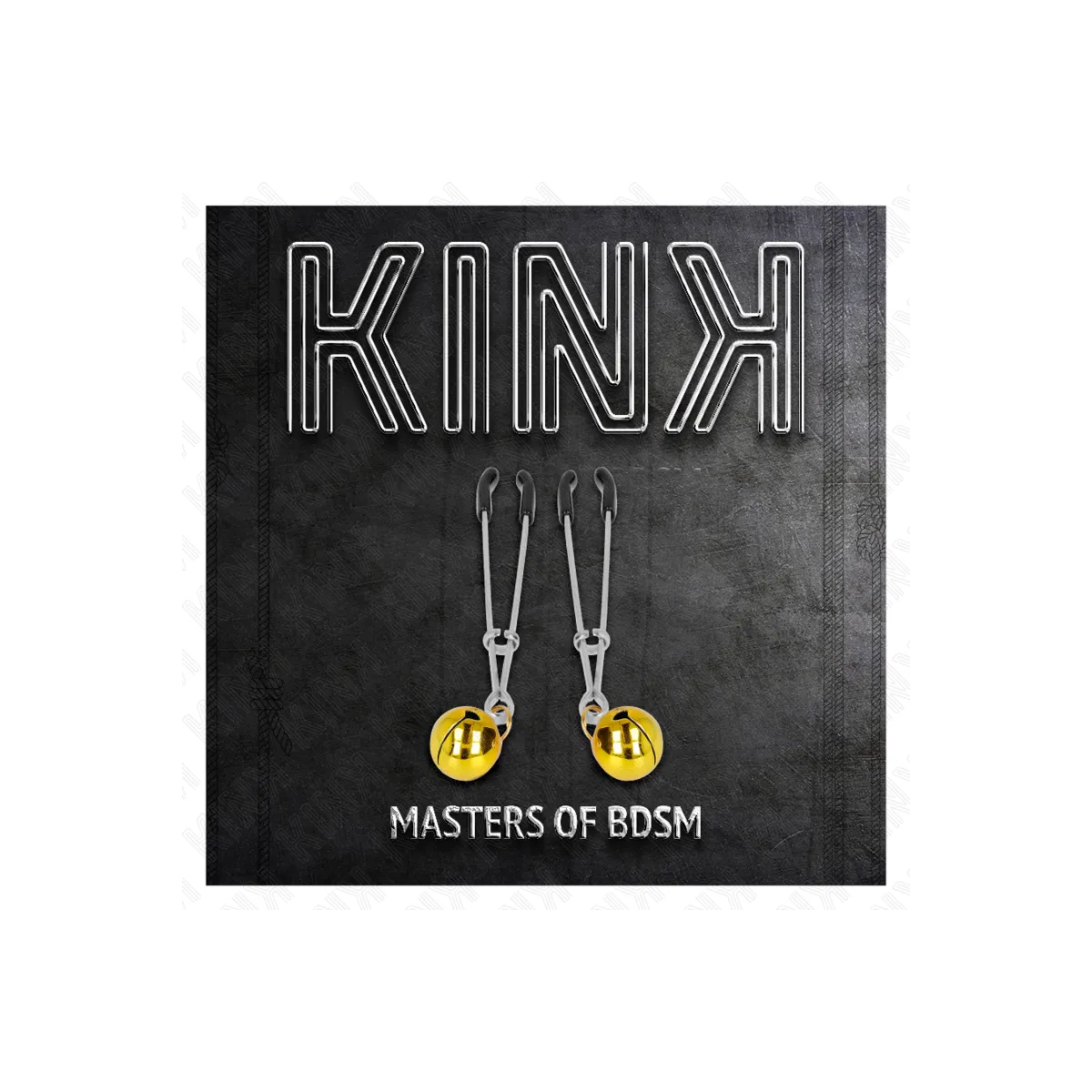 Dünne Glocken-Nippelklammern Gold 7 cm von Kink Nipple Grip | Fesselliebe.de