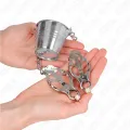 Nippelklemmen mit Eimer Silber von Kink Nipple Grip