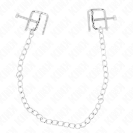 Ketten-Nippel-Schraubstockklemmen 30 cm von Kink Nipple Grip | Fesselliebe.de