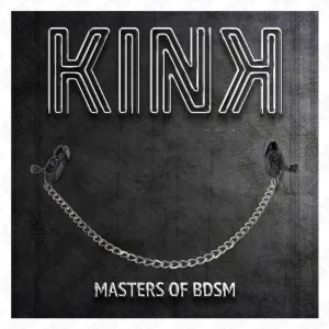 Flache Kette Nippelklemmen Silber 30 cm von Kink Nipple Grip