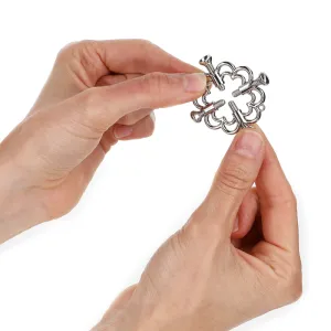 Metallische Blumen-Nippelklammern von Kink Nipple Grip