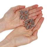 Metallische Blumen-Nippelklammern von Kink Nipple Grip | Fesselliebe.de