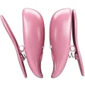 Cailey Nippelklemmen 10 Vibrationen mit Fernbedienung Rosa von Pretty Love