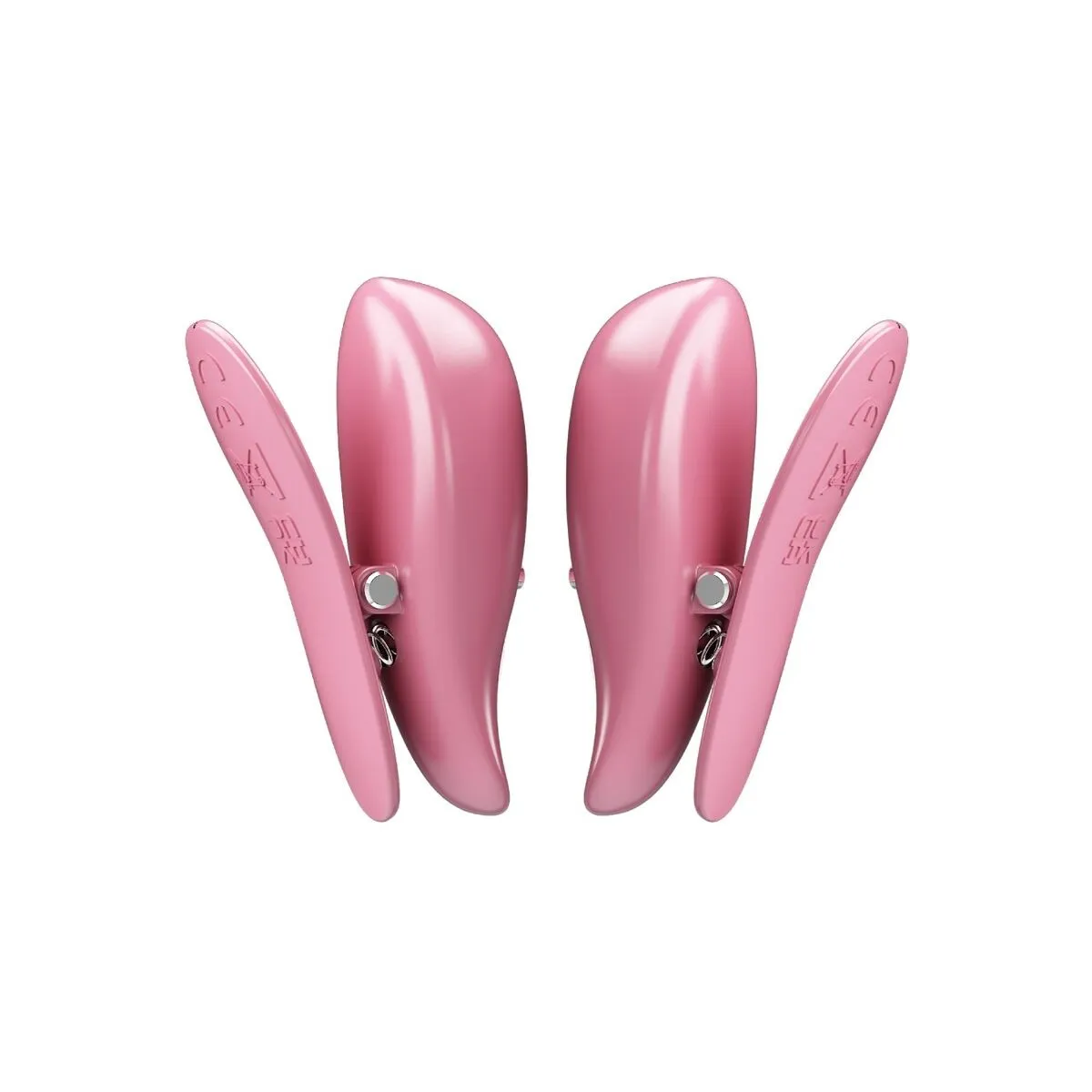 Cailey Nippelklemmen 10 Vibrationen mit Fernbedienung Rosa von Pretty Love | Fesselliebe.de
