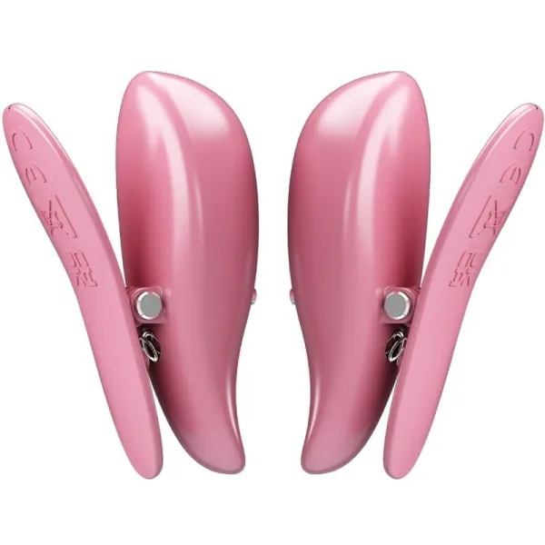 Cailey Nippelklemmen 10 Vibrationen mit Fernbedienung Rosa von Pretty Love | Fesselliebe.de