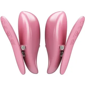 Cailey Nippelklemmen 10 Vibrationen mit Fernbedienung Rosa von Pretty Love