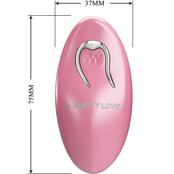 Cailey Nippelklemmen 10 Vibrationen mit Fernbedienung Rosa von Pretty Love | Fesselliebe.de