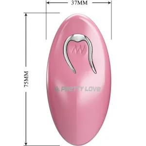 Cailey Nippelklemmen 10 Vibrationen mit Fernbedienung Rosa von Pretty Love