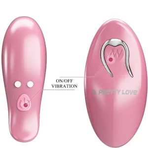 Cailey Nippelklemmen 10 Vibrationen mit Fernbedienung Rosa von Pretty Love