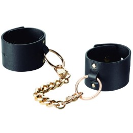 Breite Manschetten Schwarz von Bijoux Maze | Fesselliebe.de
