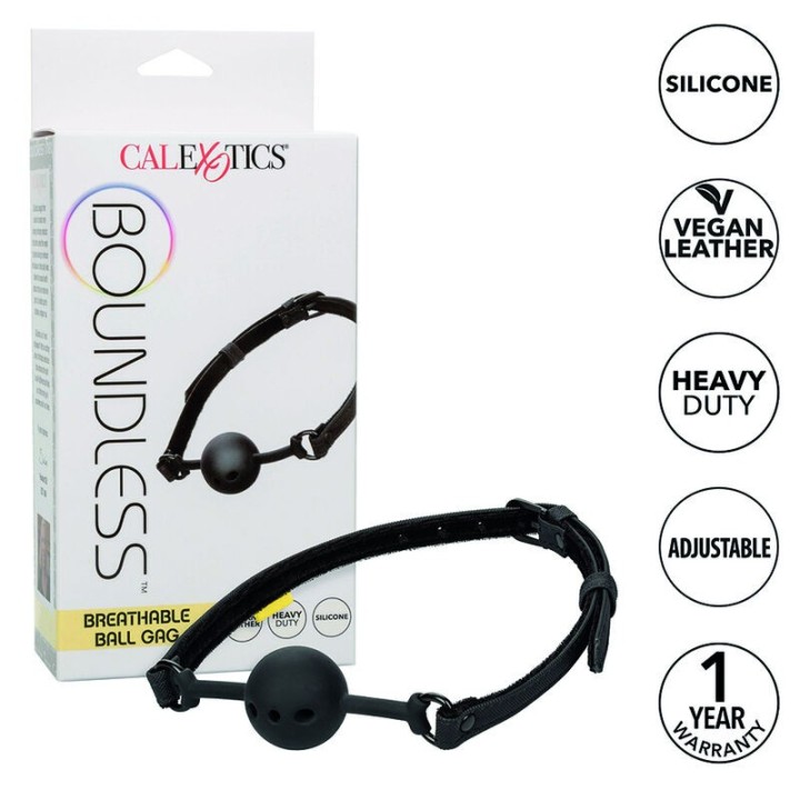 Boundless Atmungsaktiver Ballknebel von Calexotics | Fesselliebe.de