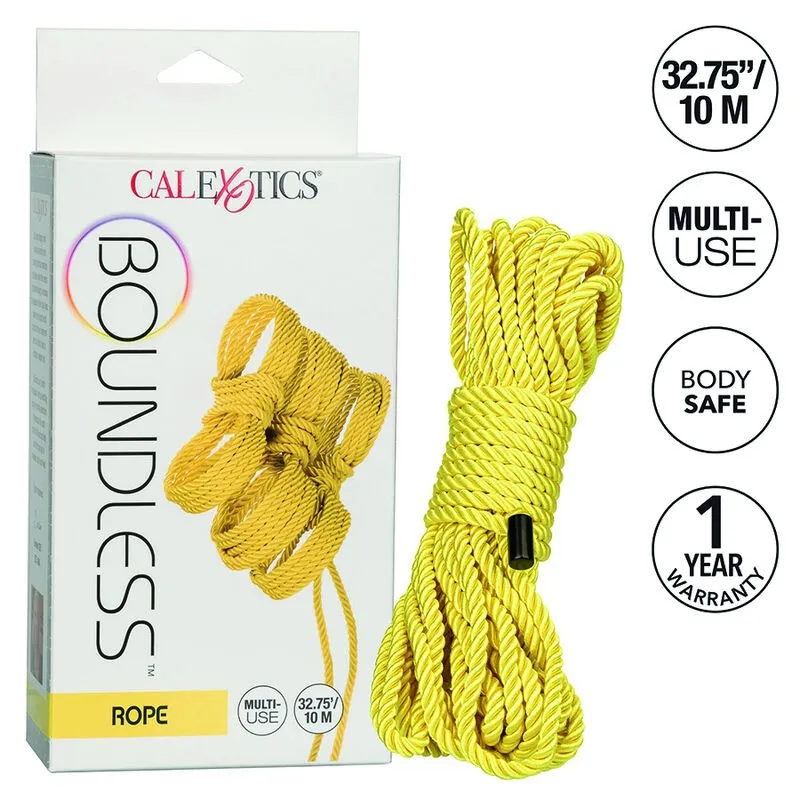 Boundless Seil 10m Gelb von Calexotics | Fesselliebe.de