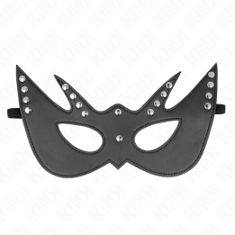 Fledermausmaske mit Nieten 23 X 15 cm von Kink Masked Allure | Fesselliebe.de