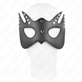 Fledermausmaske mit Nieten 23 X 15 cm von Kink Masked Allure | Fesselliebe.de