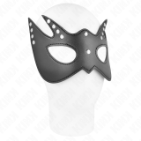 Fledermausmaske mit Nieten 23 X 15 cm von Kink Masked Allure | Fesselliebe.de