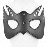 Fledermausmaske mit Nieten 23 X 15 cm von Kink Masked Allure | Fesselliebe.de