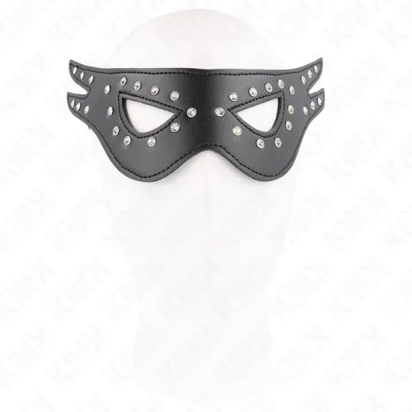 Sexy Kunstledermaske Modell 2 27 X 13 cm von Kink Masked Allure | Fesselliebe.de