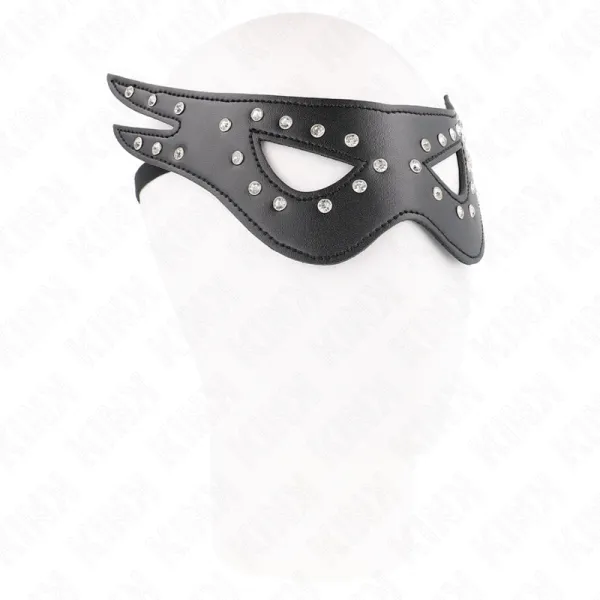 Sexy Kunstledermaske Modell 2 27 X 13 cm von Kink Masked Allure | Fesselliebe.de