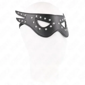 Sexy Kunstledermaske Modell 2 27 X 13 cm von Kink Masked Allure