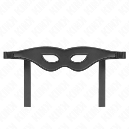 Kunstledermaske Modell 1 30 X 7 cm von Kink Masked Allure | Fesselliebe.de