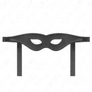 Kunstledermaske Modell 1 30 X 7 cm von Kink Masked Allure | Fesselliebe.de