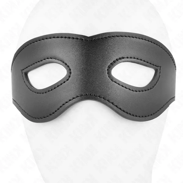 Kunstledermaske Modell 1 30 X 7 cm von Kink Masked Allure | Fesselliebe.de
