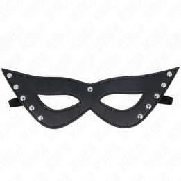 5 Nieten Augenmaske 28 X 8 cm von Kink Masked Allure | Fesselliebe.de