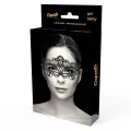Feine Schwarze Spitzenmaske von Coquette Accessories