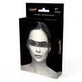 Schwarze Spitzenmaske mit Band von Coquette Accessories