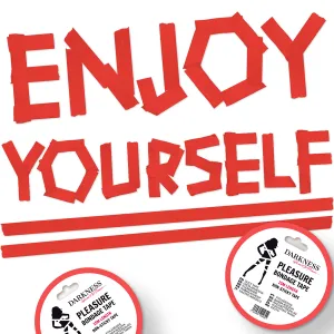 Nicht Klebendes Rotes Bondageband 15 M von Darkness Bondage