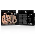 Kragen und Handgelenkmanschetten-Körperfestlege-Set von Fetish Submissive Bondage