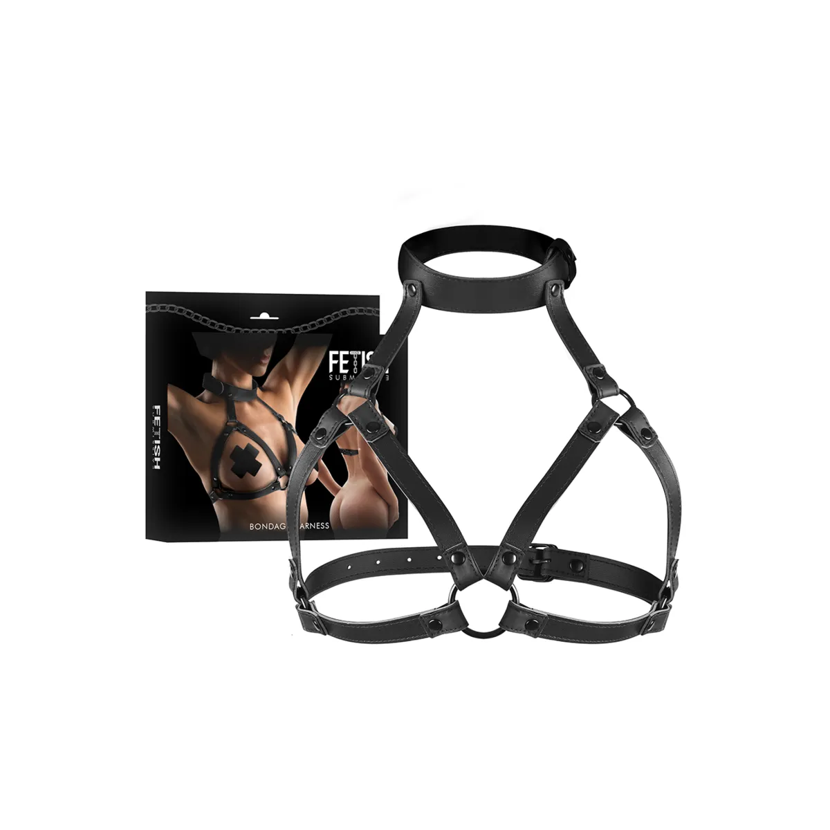 Verstellbarer Brustgurt von Fetish Submissive Bondage | Fesselliebe.de