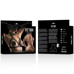 Verstellbarer Brustgurt von Fetish Submissive Bondage