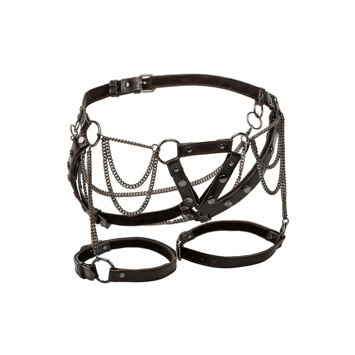 Euphoria Multichain Oberschenkelharness Premium Plus Grösse von Calexotics | Fesselliebe.de