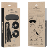 Fetish Erotikspielset 1 mit Handschellen, Blindmaske und Peitsche von Intense Fetish | Fesselliebe.de