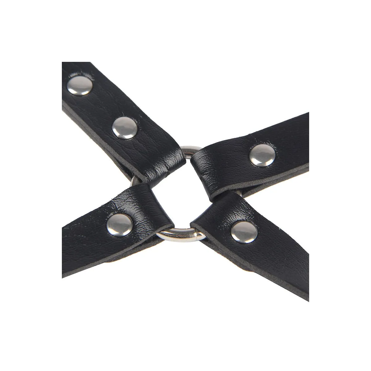 953690 Handschellen mit Bondage-Gürtel Schwarz eine Grösse von Subblime Fetish | Fesselliebe.de