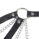 953713 Punk Bondage Gürtel Metallschnalle Schwarz eine Grösse von Subblime Fetish | Fesselliebe.de