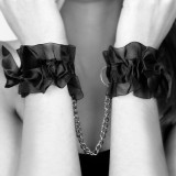 Indiscrets Frou Frou Organza-Handschellen von Bijoux Indiscrets | Fesselliebe.de