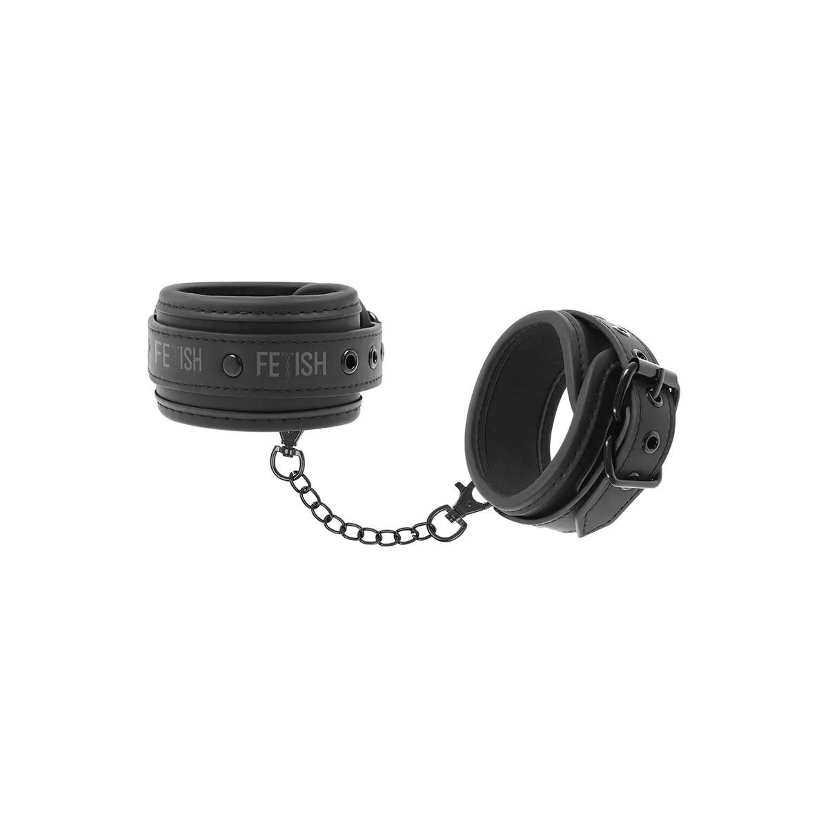 Knöchelstze aus Veganem Leder mit Noprene-Futter von Fetish Submissive Bondage | Fesselliebe.de