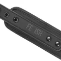 Halskette und Handschellen aus Veganem Leder mit Noprene-Futter von Fetish Submissive Bondage