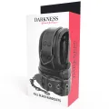 Verstellbare Handschellen aus Schwarzem Leder von Darkness Bondage