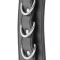 Schwarze Handschellen von Darkness Bondage