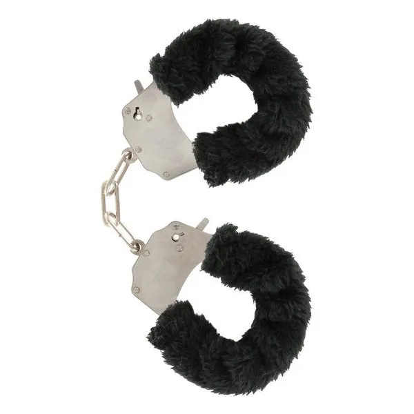 Furry Fun Cuffs Bondage Schwarz von Toyjoy | Fesselliebe.de