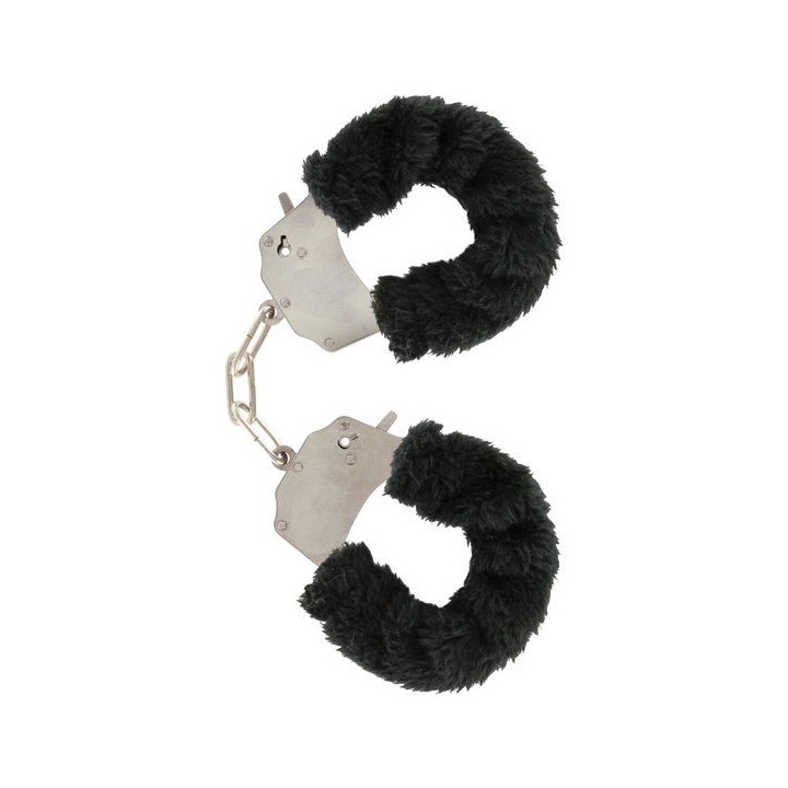 Furry Fun Cuffs Bondage Schwarz von Toyjoy | Fesselliebe.de