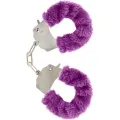 Furry Fun Cuffs Bondage Lila von Toyjoy