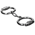 Handschellen mit Zahlenschloss von Metal Hard