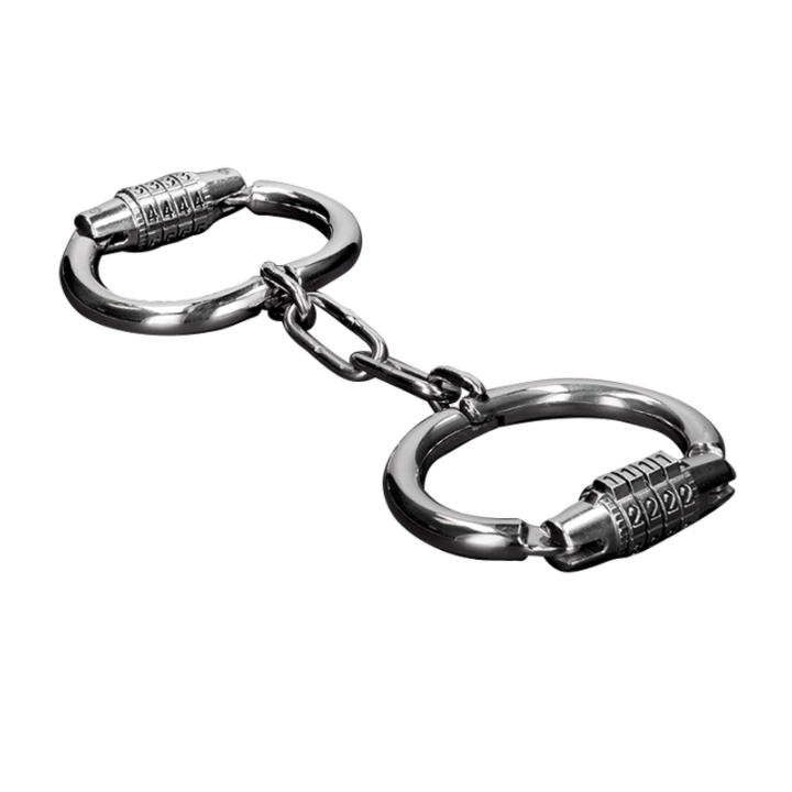 Handschellen mit Zahlenschloss von Metal Hard | Fesselliebe.de