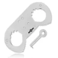Daumenmanschette Fingerhandschellen aus Metall von Metal Hard
