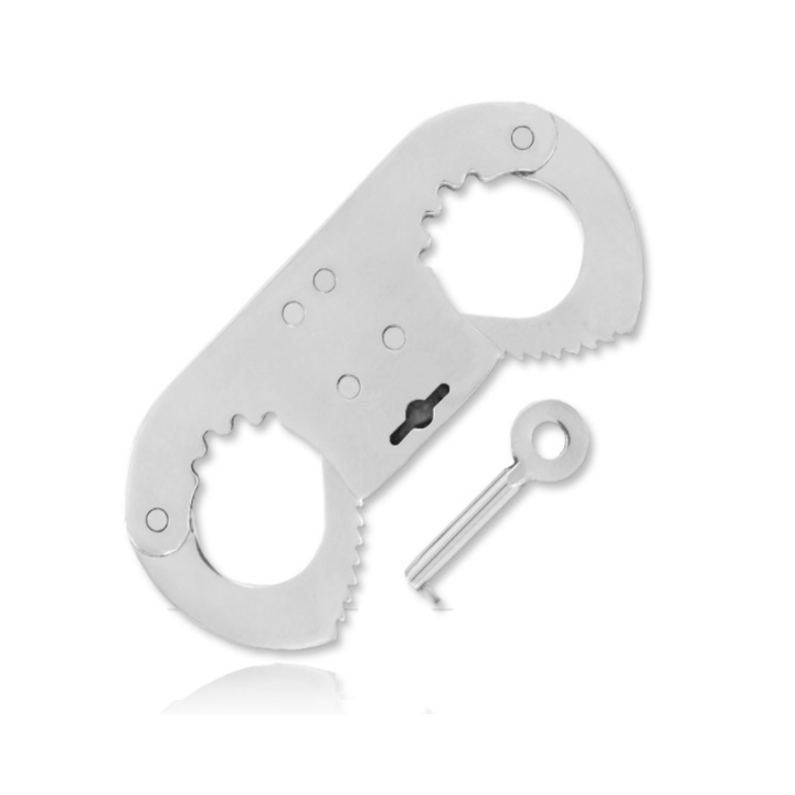 Daumenmanschette Fingerhandschellen aus Metall von Metal Hard | Fesselliebe.de